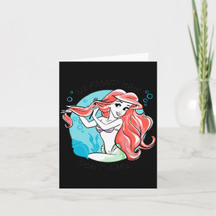 Mermaid Hair Dont Care  Card
