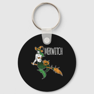 Mermaid Halloween  Keychain