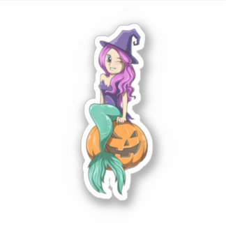 Mermaid Halloween Mermaid Pumpkin Gift Mermaid Hal