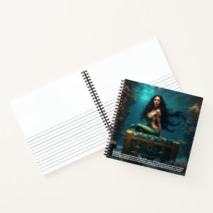 Mermaid Hardcover Notebook