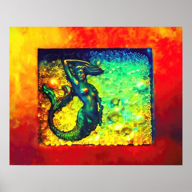 Mermaid In A Box Poster (Front)