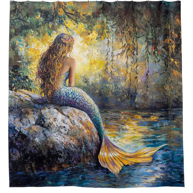 Mermaid in the Grotto Painting (Front)