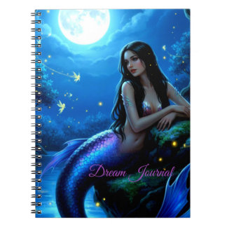Mermaid in the Night Dream Journal