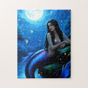 Mermaid in the Night  Jigsaw Puzzle