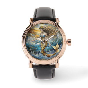 Mermaid in the Ocean Waves Watch