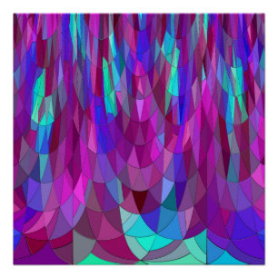 Mermaid in Turquoise.... Poster