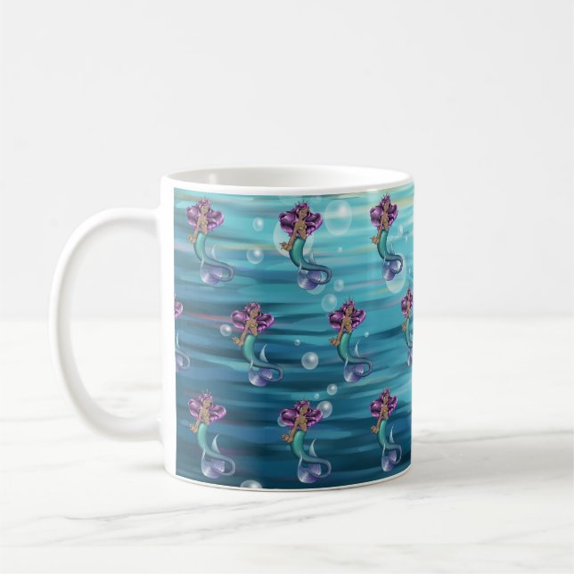 Mermaid Iole Coffee Mug (Left)