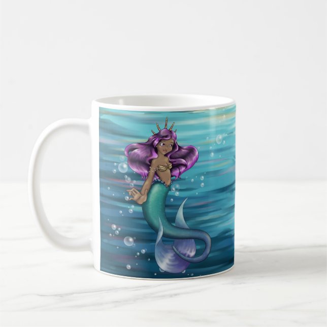 Mermaid Iole Coffee Mug (Left)