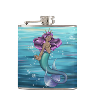 Mermaid Iole Hip Flask