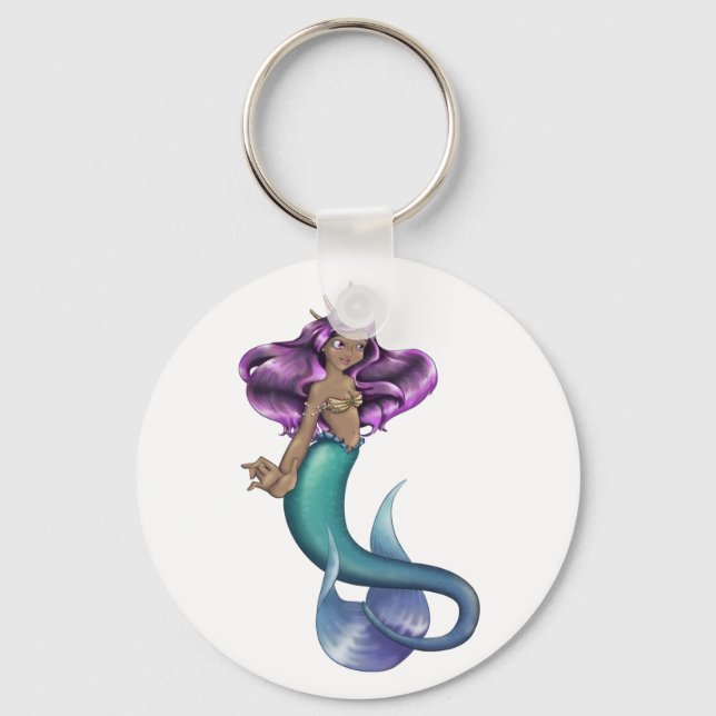 Mermaid Iole Keychain (Front)