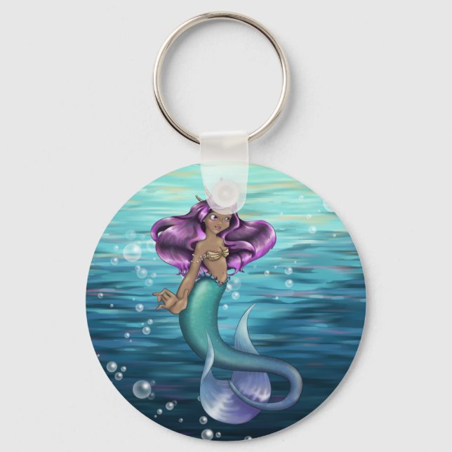 Mermaid Iole Keychain (Front)