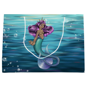 Mermaid Iole Large Gift Bag