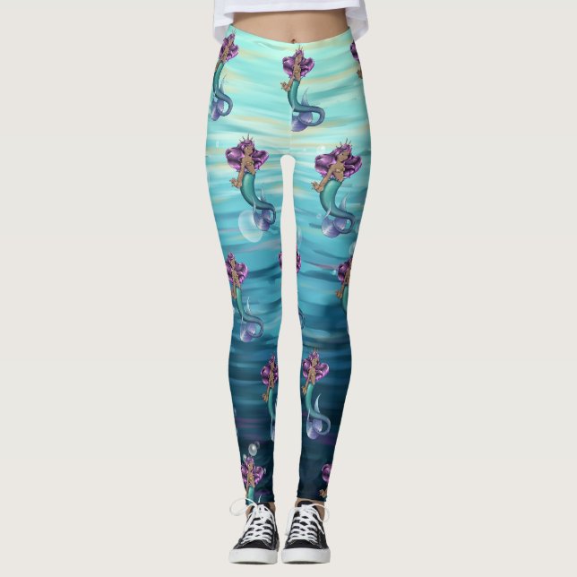 Mermaid Iole Leggings (Front)