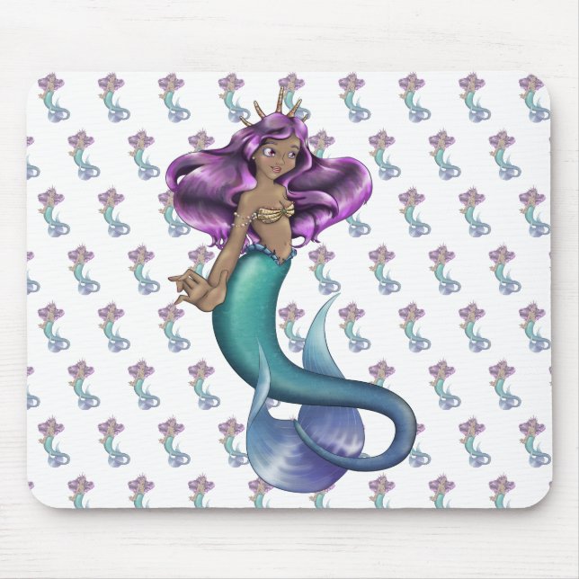 Mermaid Iole Mouse Pad (Front)