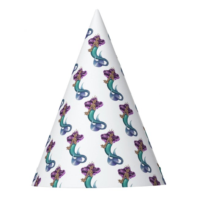 Mermaid Iole Party Hat (Front)
