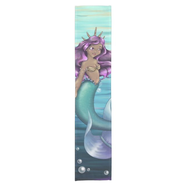 Mermaid Iole Short Table Runner (Front)