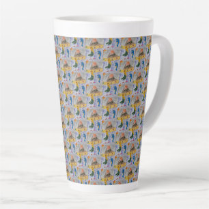Mermaid Island Latte Mug