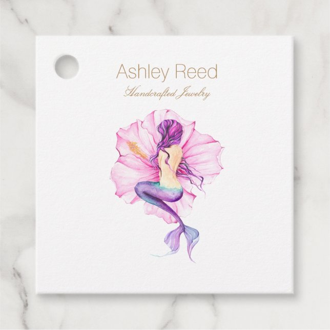 Mermaid Jewellery Price Tag (Front)