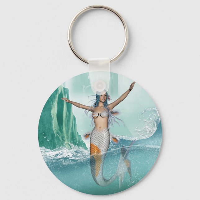 Mermaid Keychain (Front)