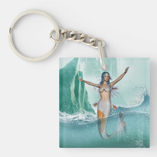 Mermaid Keychain (Front)