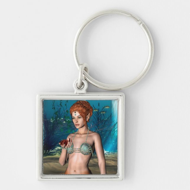 Mermaid Keychain (Front)