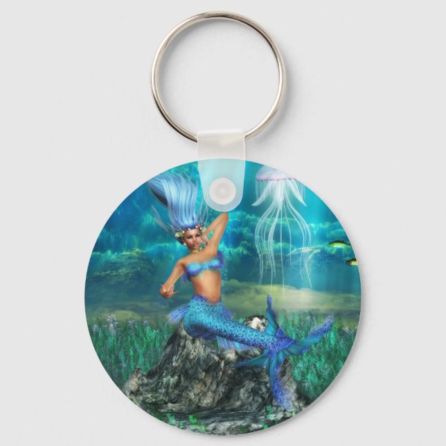 Mermaid Keychain (Front)