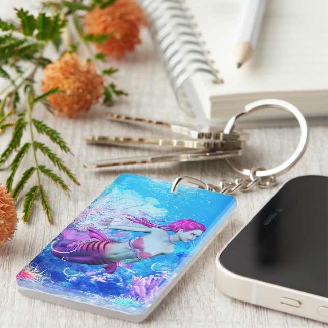 Mermaid Keychain (Front Right)