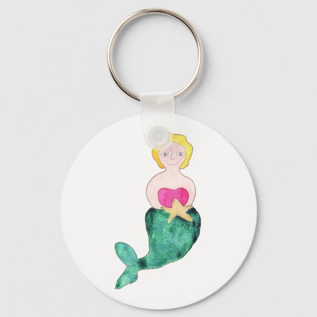 Mermaid Keychain (Front)