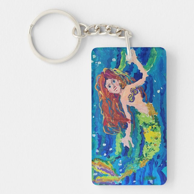 Mermaid Keychain (Front)