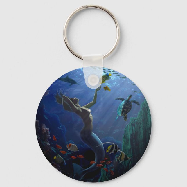 Mermaid Keychain (Front)