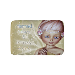 Mermaid Kisses Bath Mat