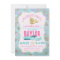Mermaid Kisses Birthday Invitation