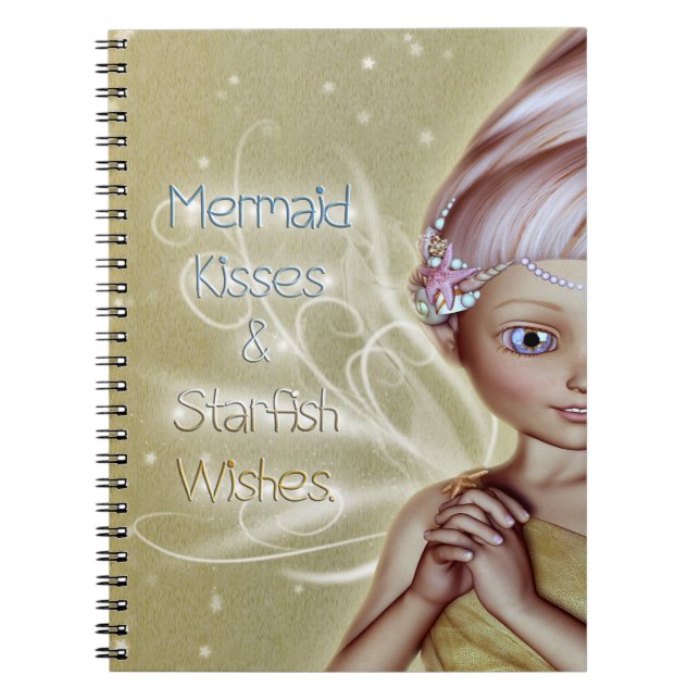 Mermaid Kisses Notebook (Front)