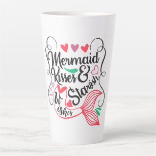 Mermaid Kisses Starfish Wishes Latte Mug