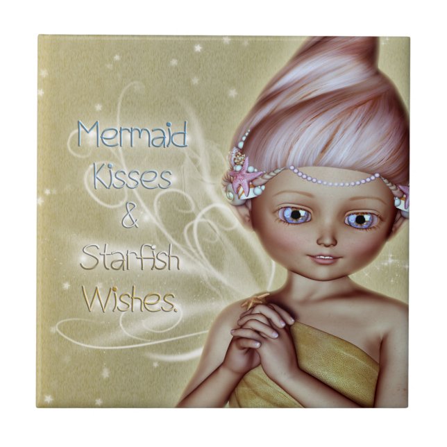 Mermaid Kisses Tile (Front)