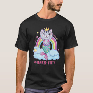 Mermaid Kitty     Themes Cat T-Shirt