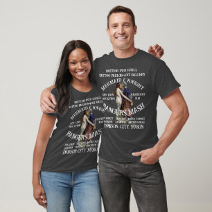 MERMAID KNIGHT BRITISH PUB DAWSON CITY YUKON T-Shirt