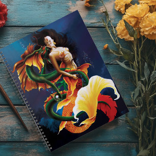 Mermaid Koi Dragon Fantasy Planner