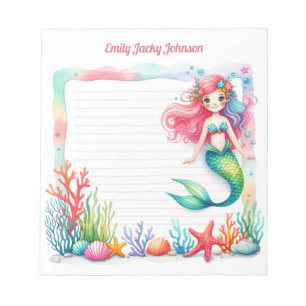 Mermaid Lagoon Notepad