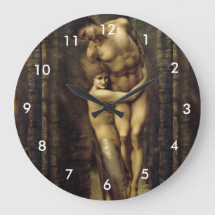 Mermaid Large Clock