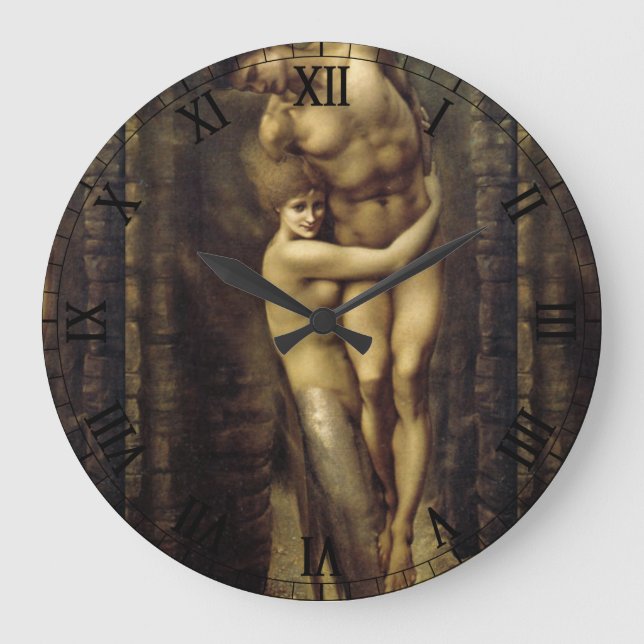 Mermaid Large Clock (Front)