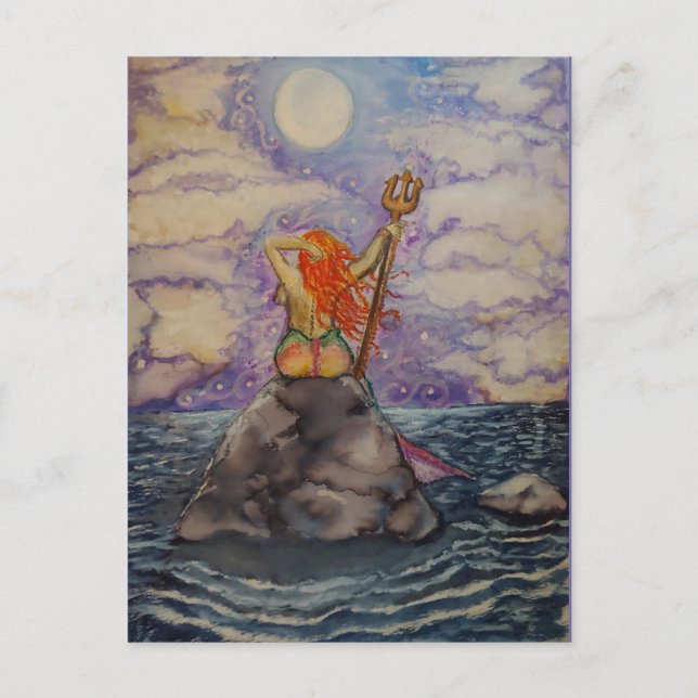 Mermaid: Last Star on the Right Postcard (Front)