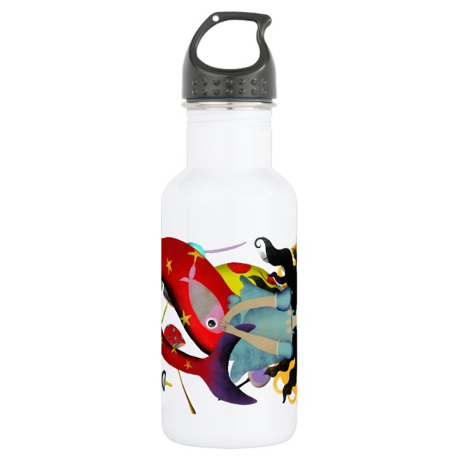 Mermaid Liberty Bottle (Front)