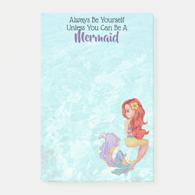 Mermaid Life Post-it Notes (Front)