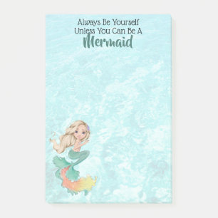 Mermaid Life Post-it Notes