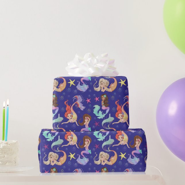 Mermaid Life Wrapping Paper (Party Gifts)