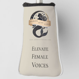 Mermaid Logo Golf Head Cover