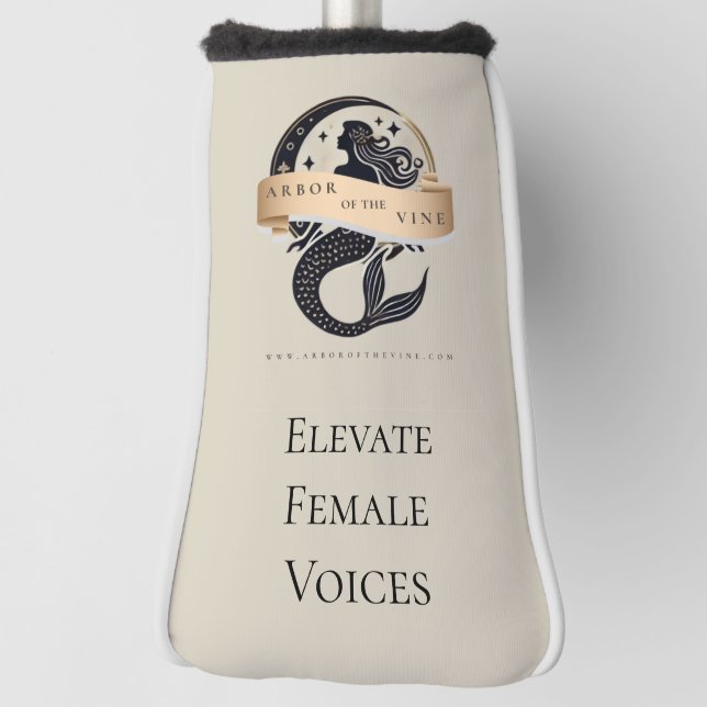 Mermaid Logo Golf Head Cover (Rotate 90)