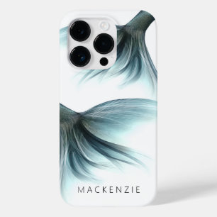 Mermaid Luxe Tail   Seafoam Mint Green Aqua Custom Case-Mate iPhone 14 Pro Case
