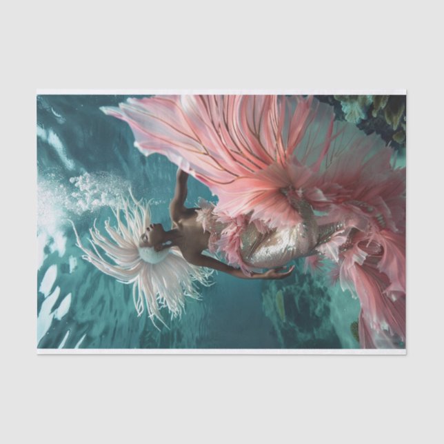 Mermaid Lyfe10 Tissue Paper (Front)